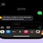 Unable to Send Message Message Blocking iPhone How to Fix It